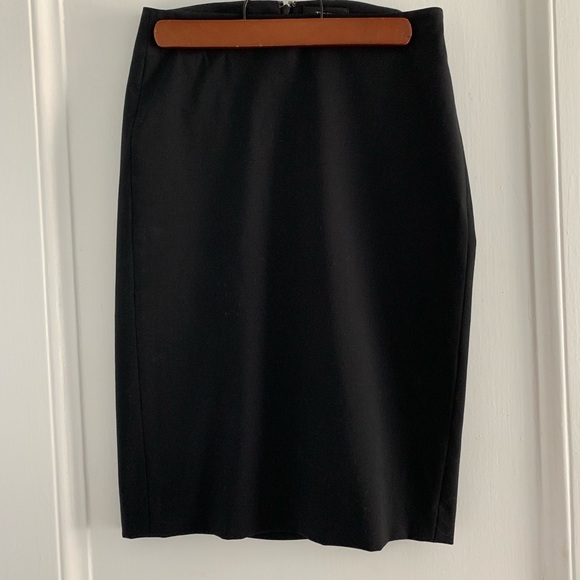 Theory Edition Black Pencil Skirt 00 $215 - Picture 5 of 5